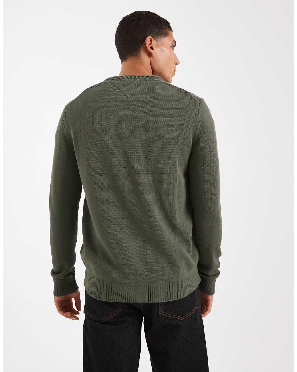 Tommy Hilfiger Green Essential Jumper for men