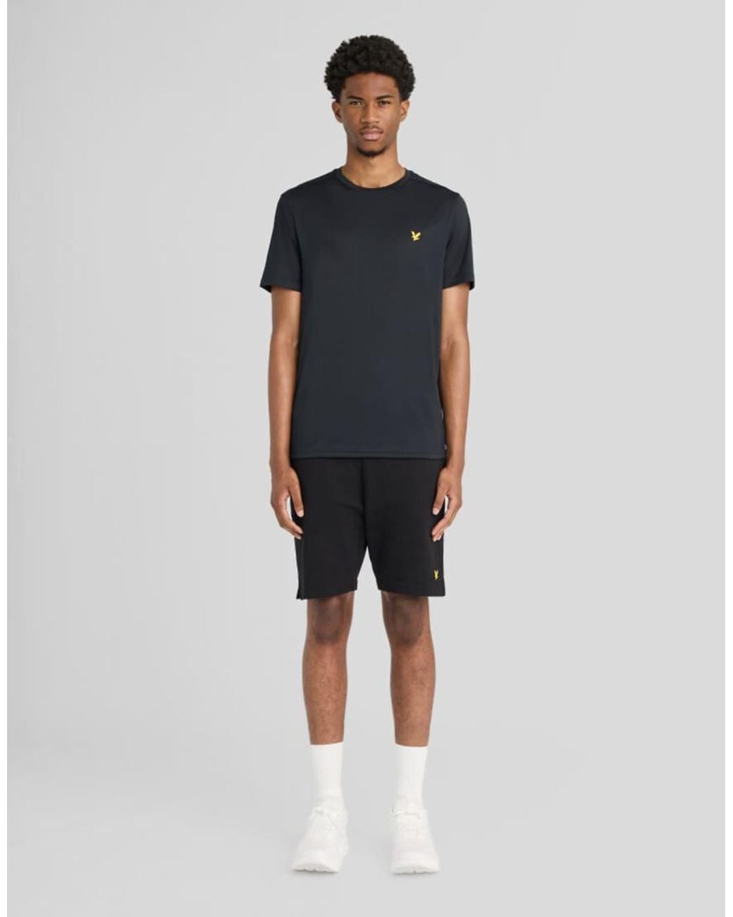 Lyle & Scott Blue Ss T-Shirts Set-In Short Sleeve T-Shirt for men