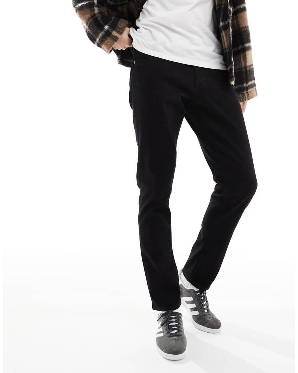 Jack & Jones Black Intelligence Glenn Slim Tapered Fit Jeans for men