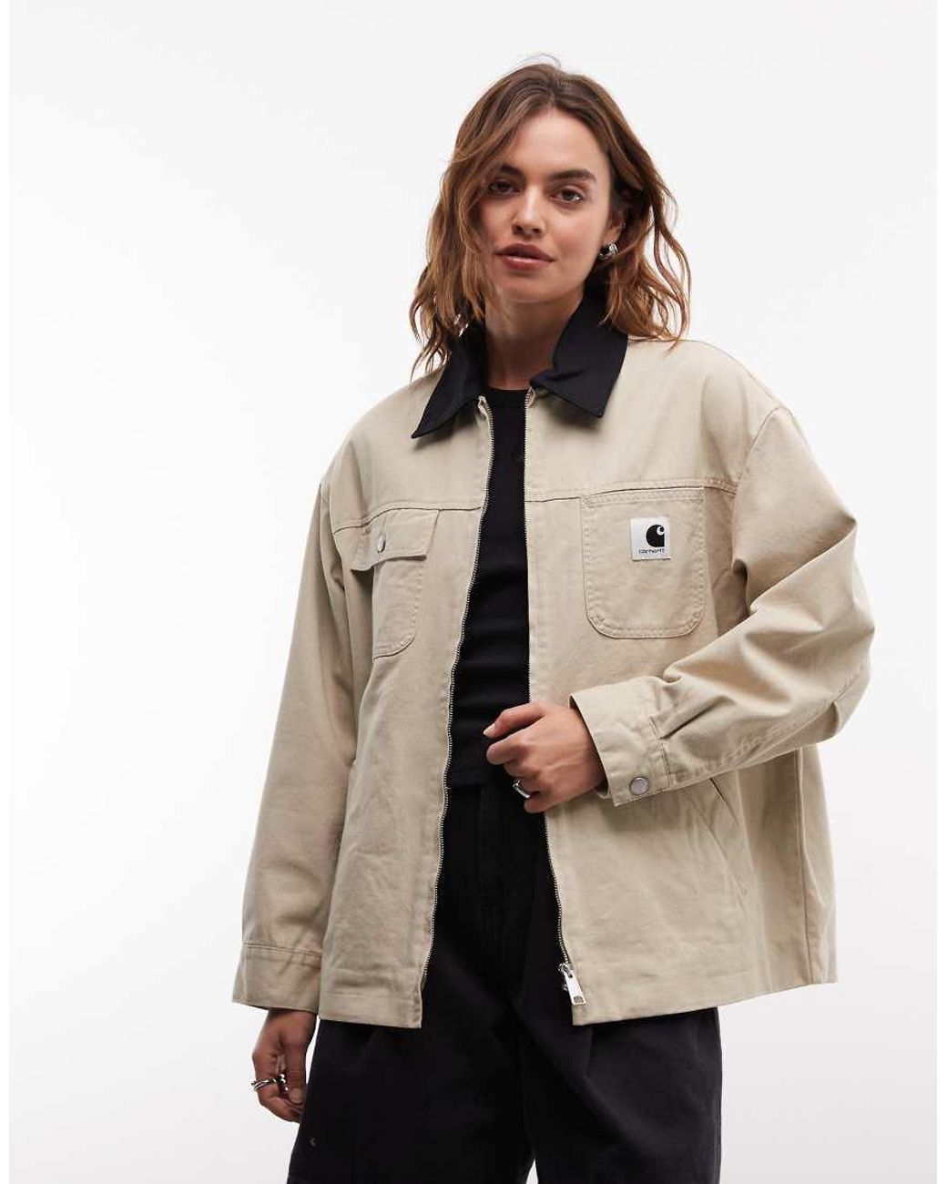Carhartt Natural Dana Zip Through Jacket