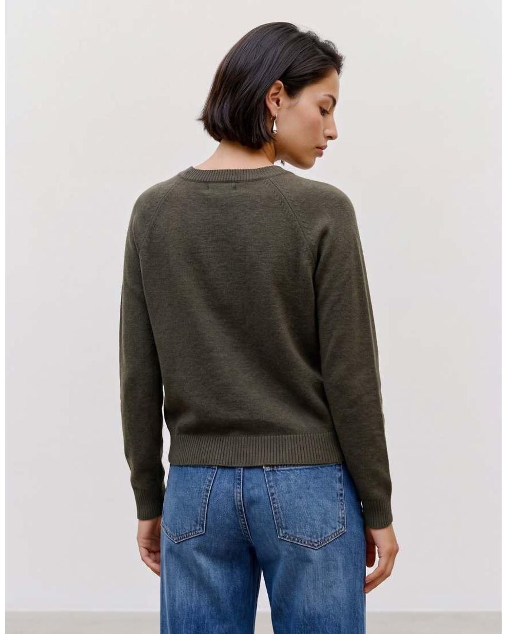 Vero Moda Blue Round Neck Knitted Jumper