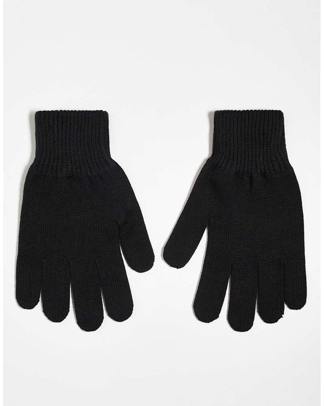 Tommy Hilfiger Black Gloves for men