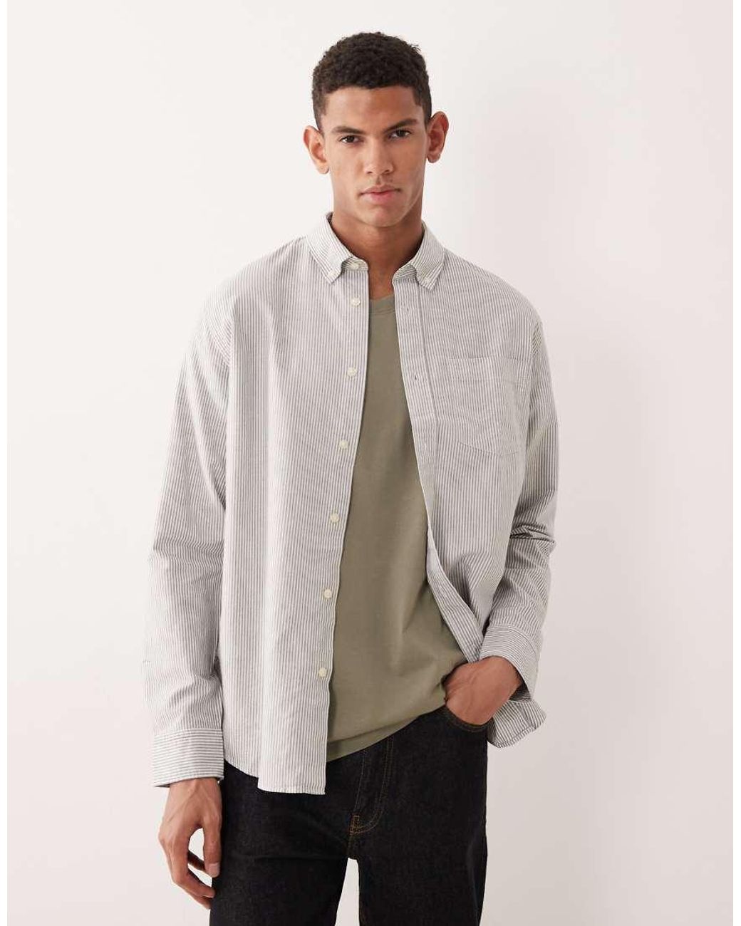 SELECTED Natural Oxford Shirt for men