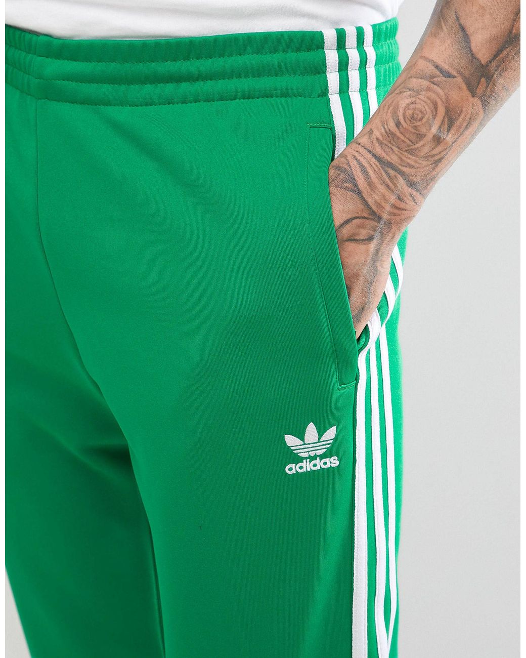 Adidas Green Track Pants  Buy Adidas Green Track Pants online in India