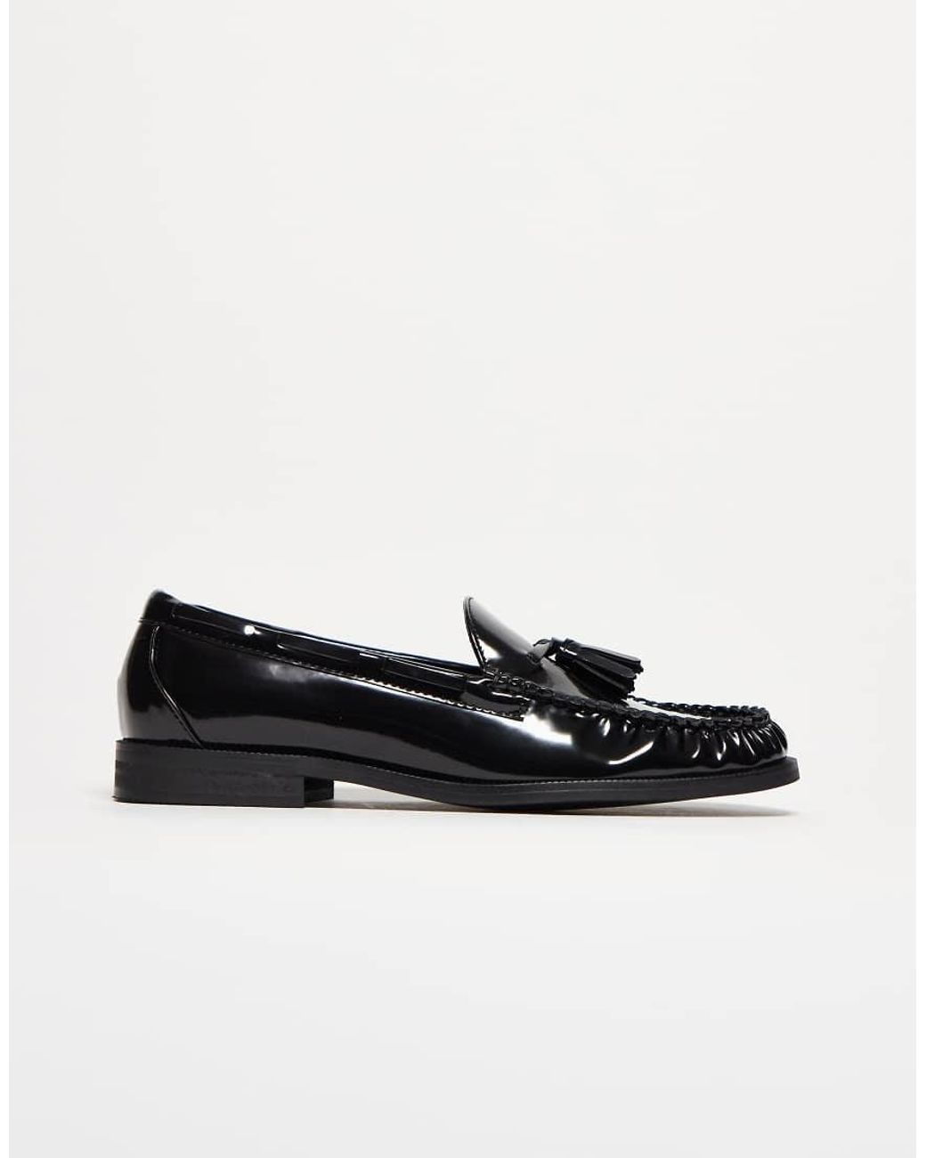 ASOS Black Penny Loafers for men
