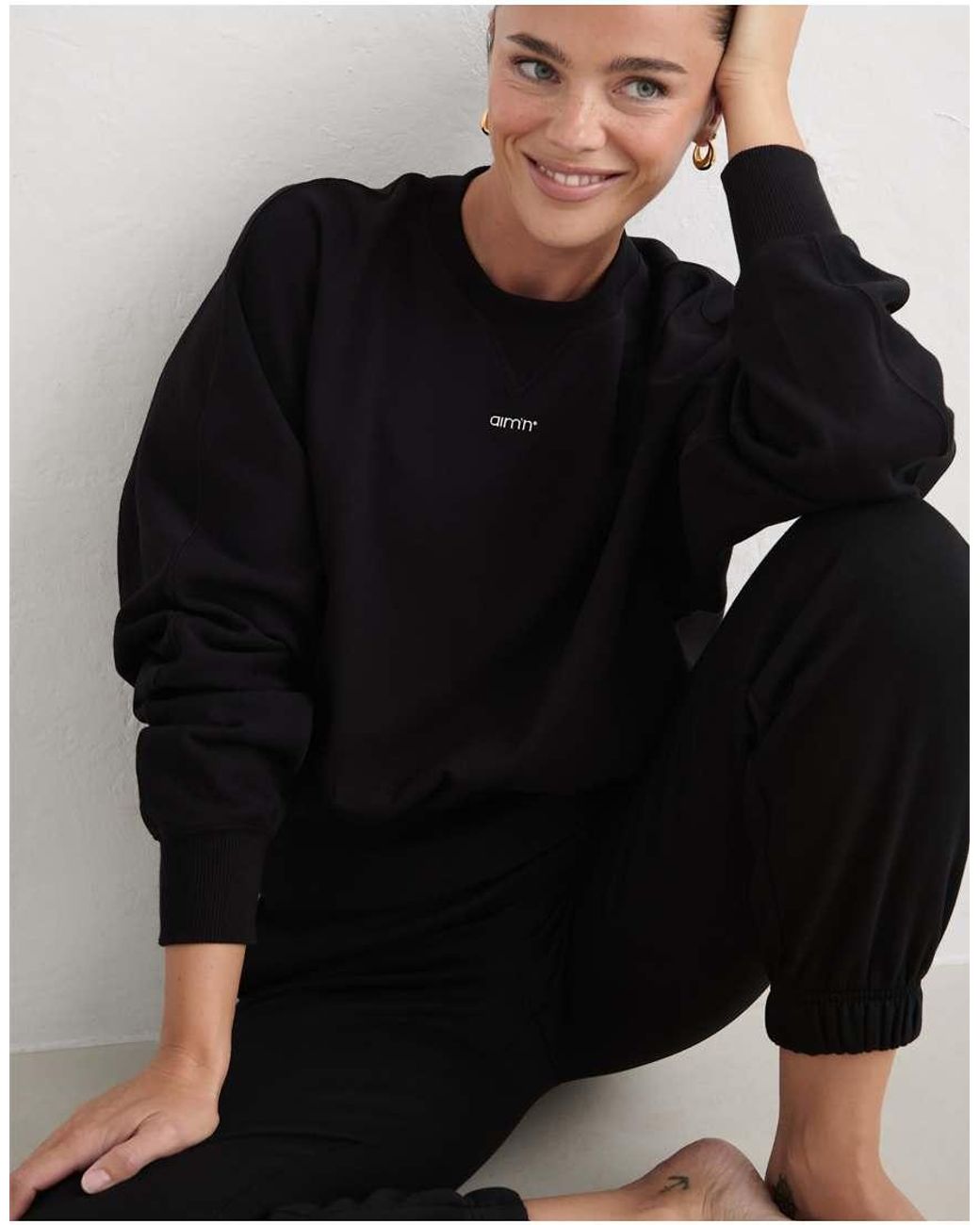 Aim'n Black Sportif Sweatshirt