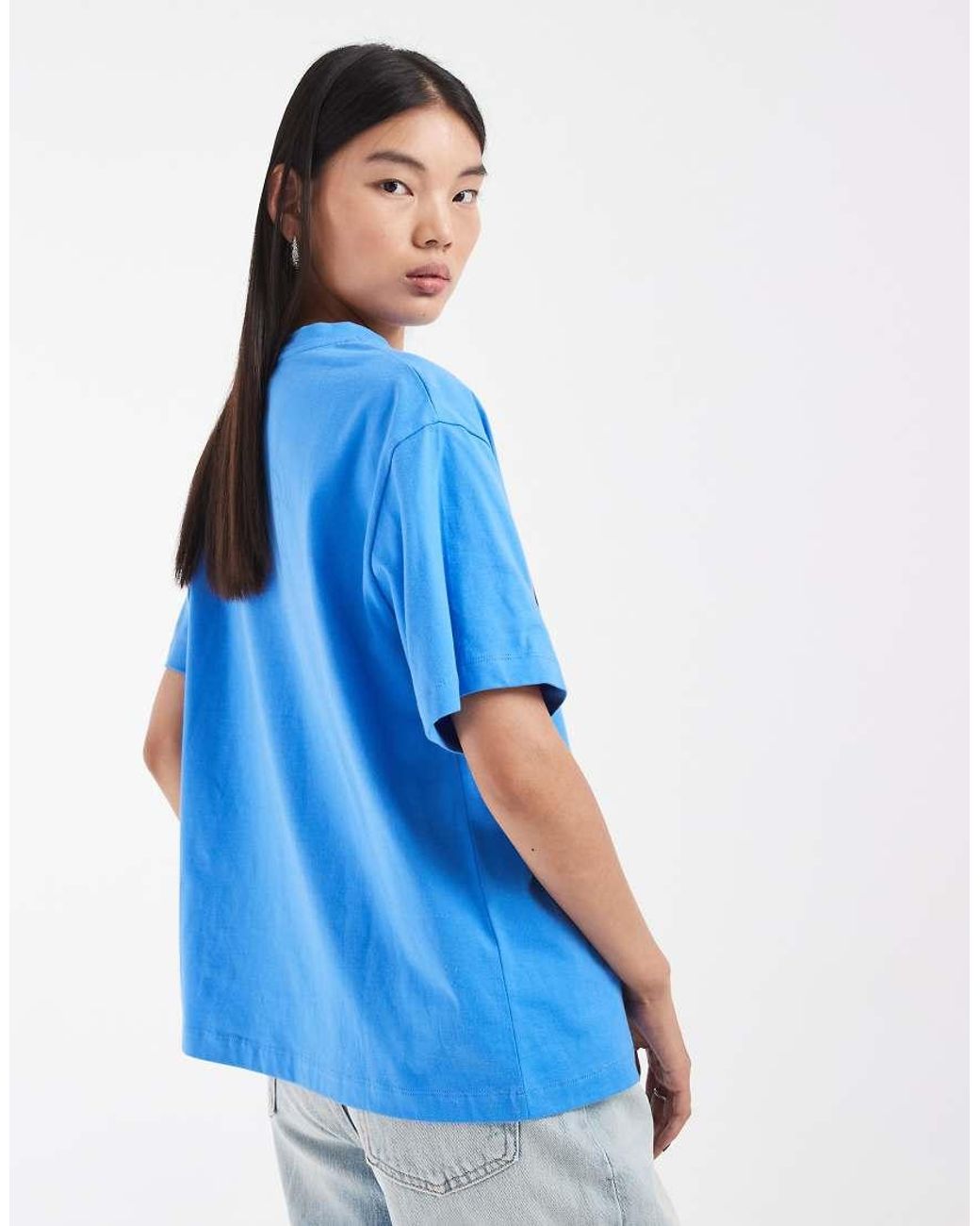 ASOS Blue Disney Oversized T-shirt With Minnie Print