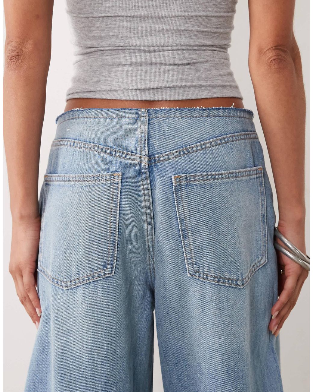 Jean décontracté - clair Mango en coloris Blue