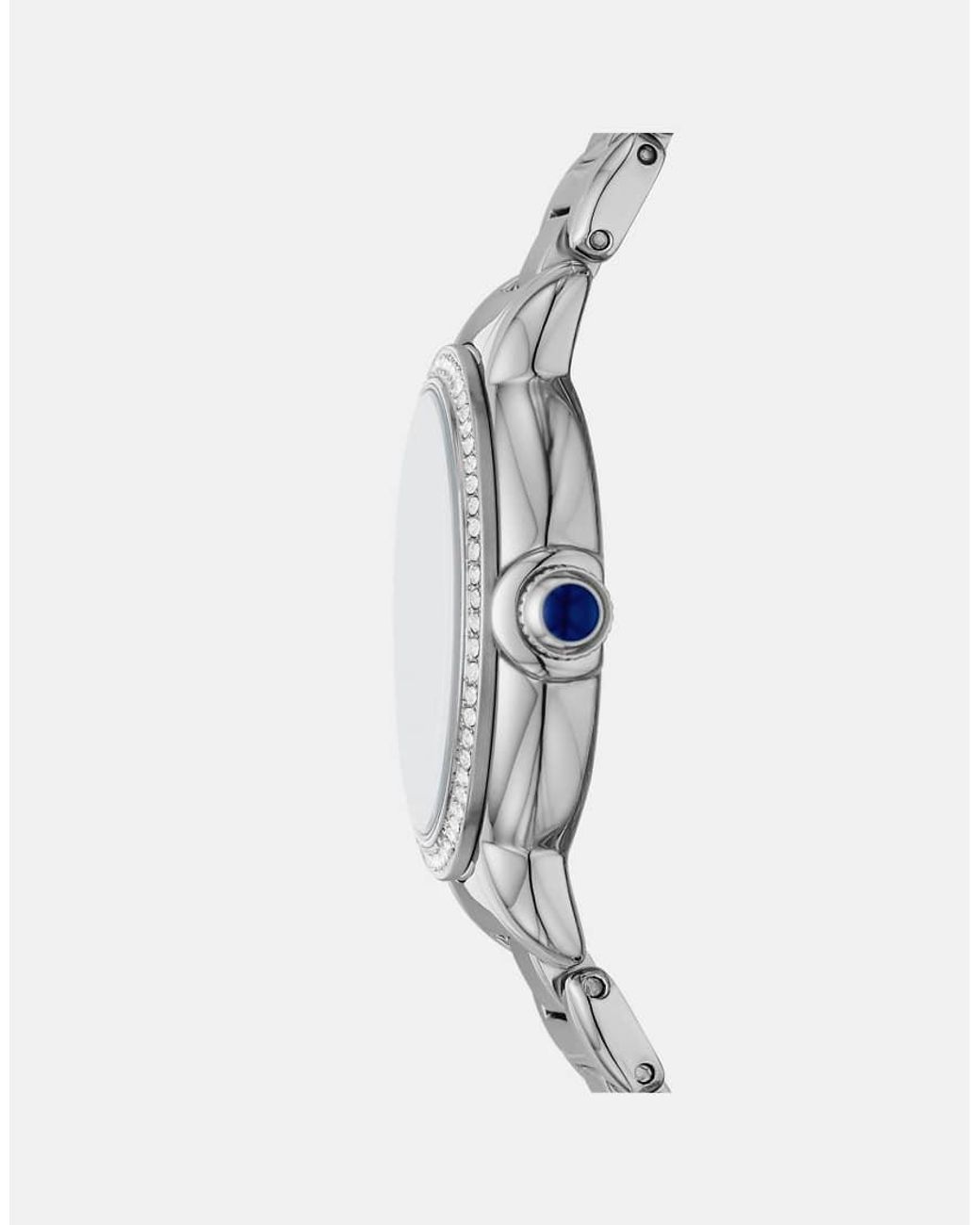 Emporio Armani Blue Three-Hand, Stainless Steel Watch, Ar11630