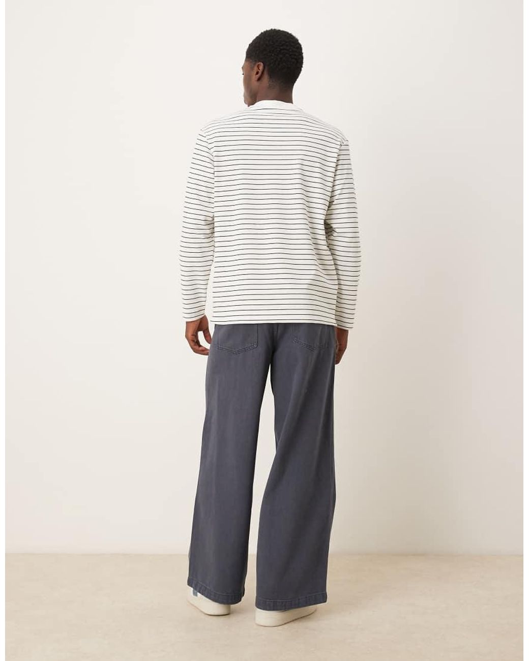 ASOS Blue Co-Ord Extreme Baggy Jeans for men