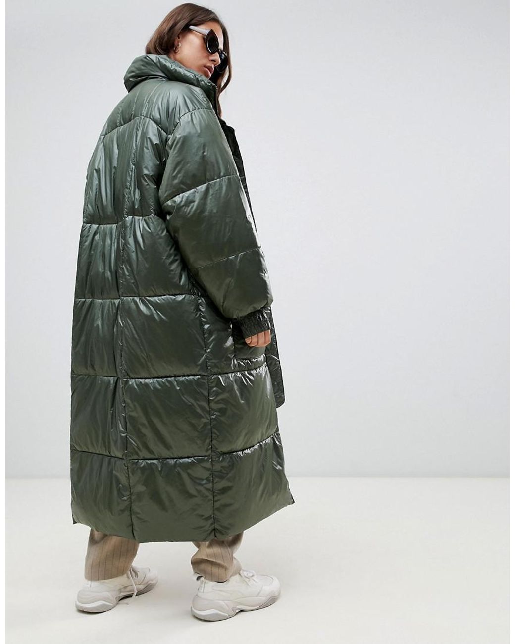 Weekday Denim Oversized Long Padded 