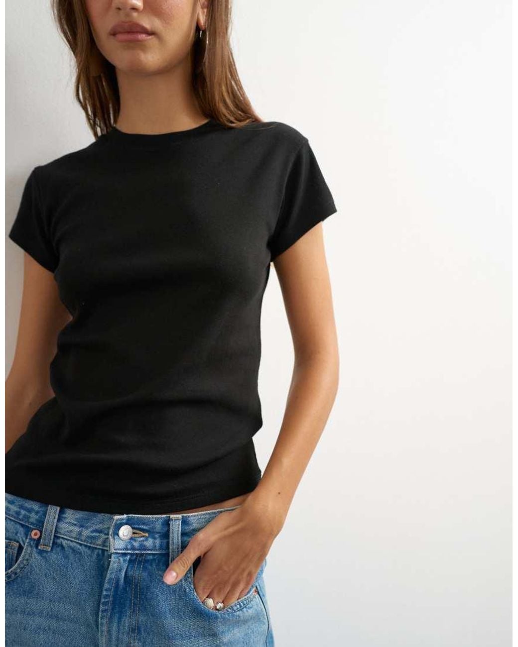 TOPSHOP Blue Everyday Tee