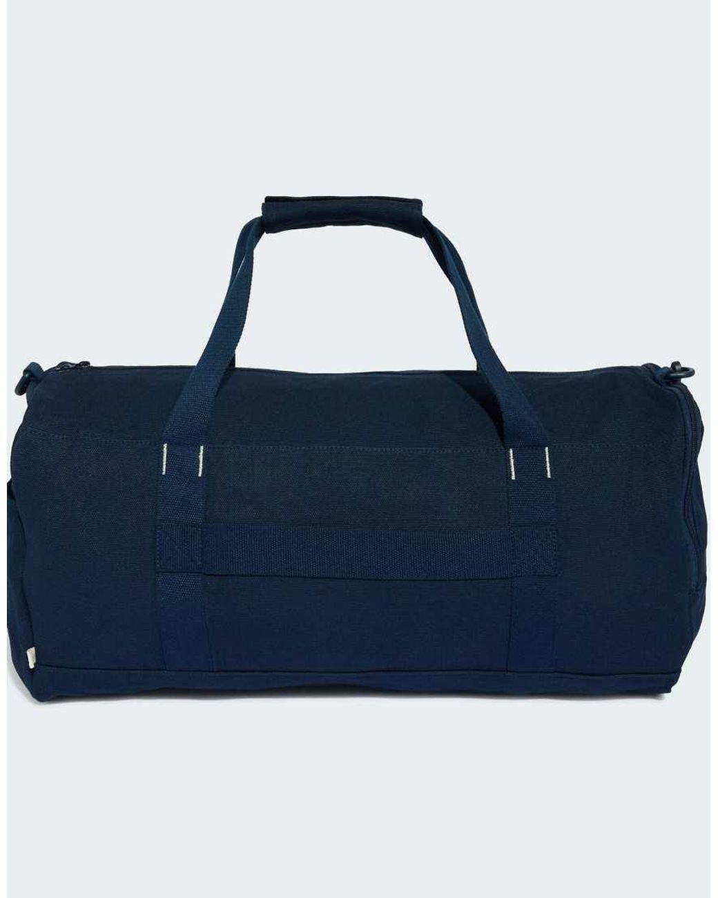 Adidas Originals Blue Canvas Duffel Bag