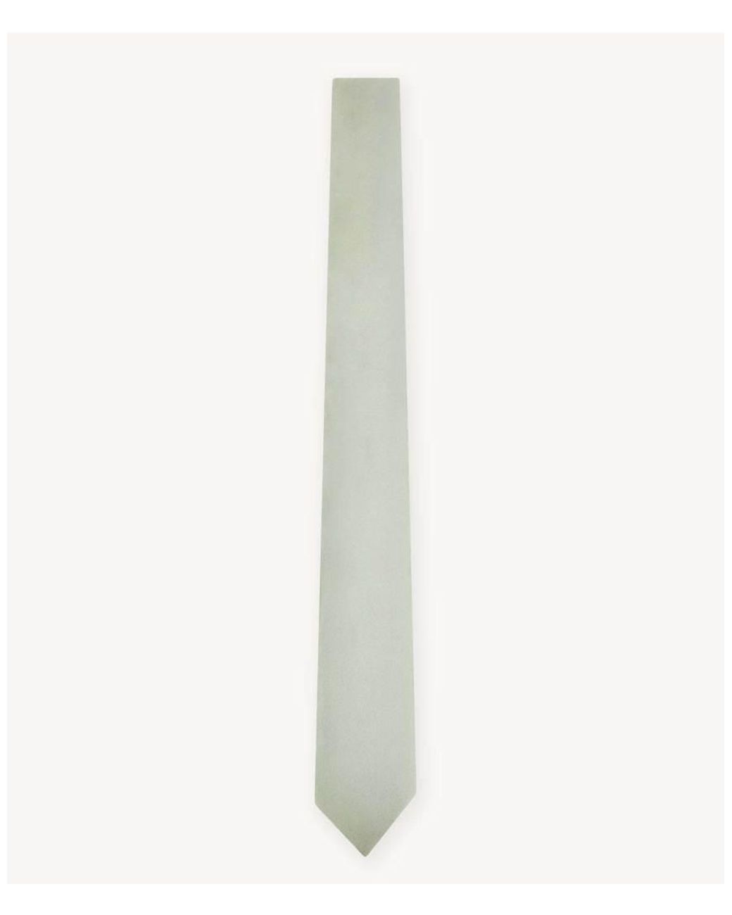 Six Stories White Satin Tie for men