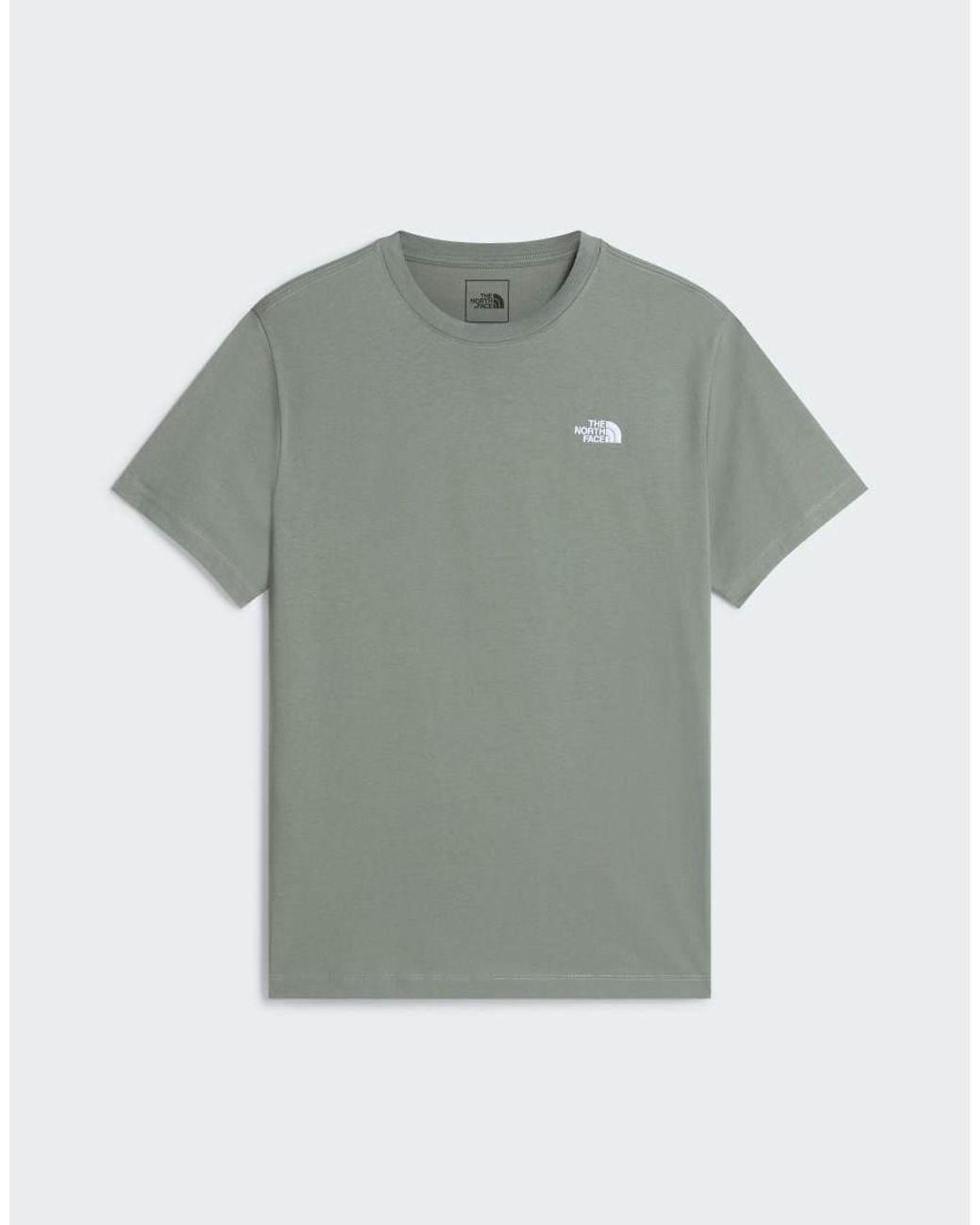 The North Face Gray Evolution Simple Dome Regular T-Shirt for men