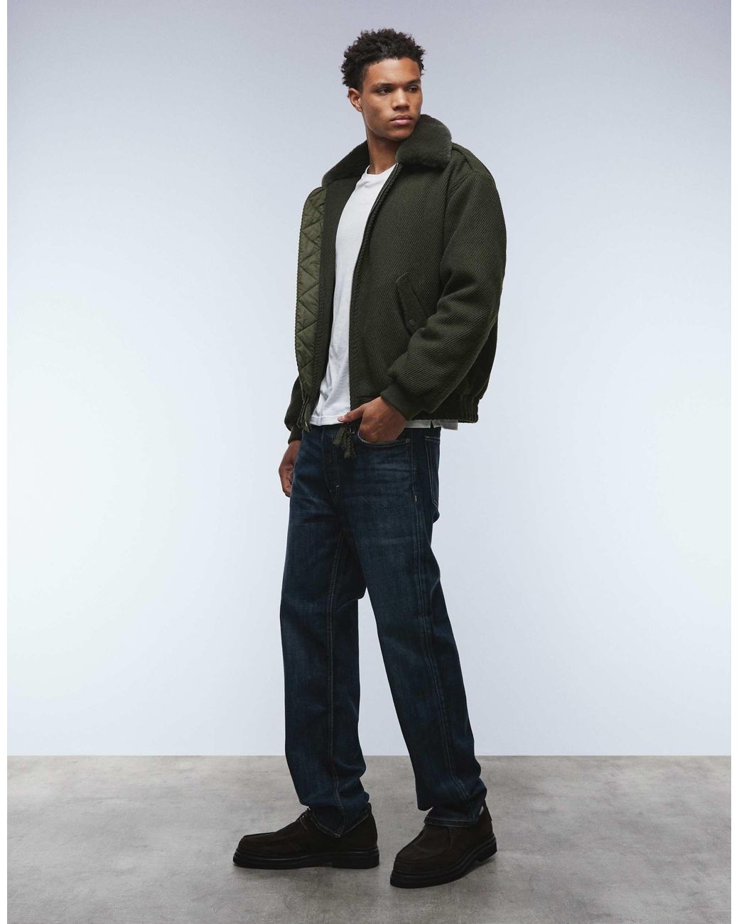 ASOS – bomberjacke in Black für Herren