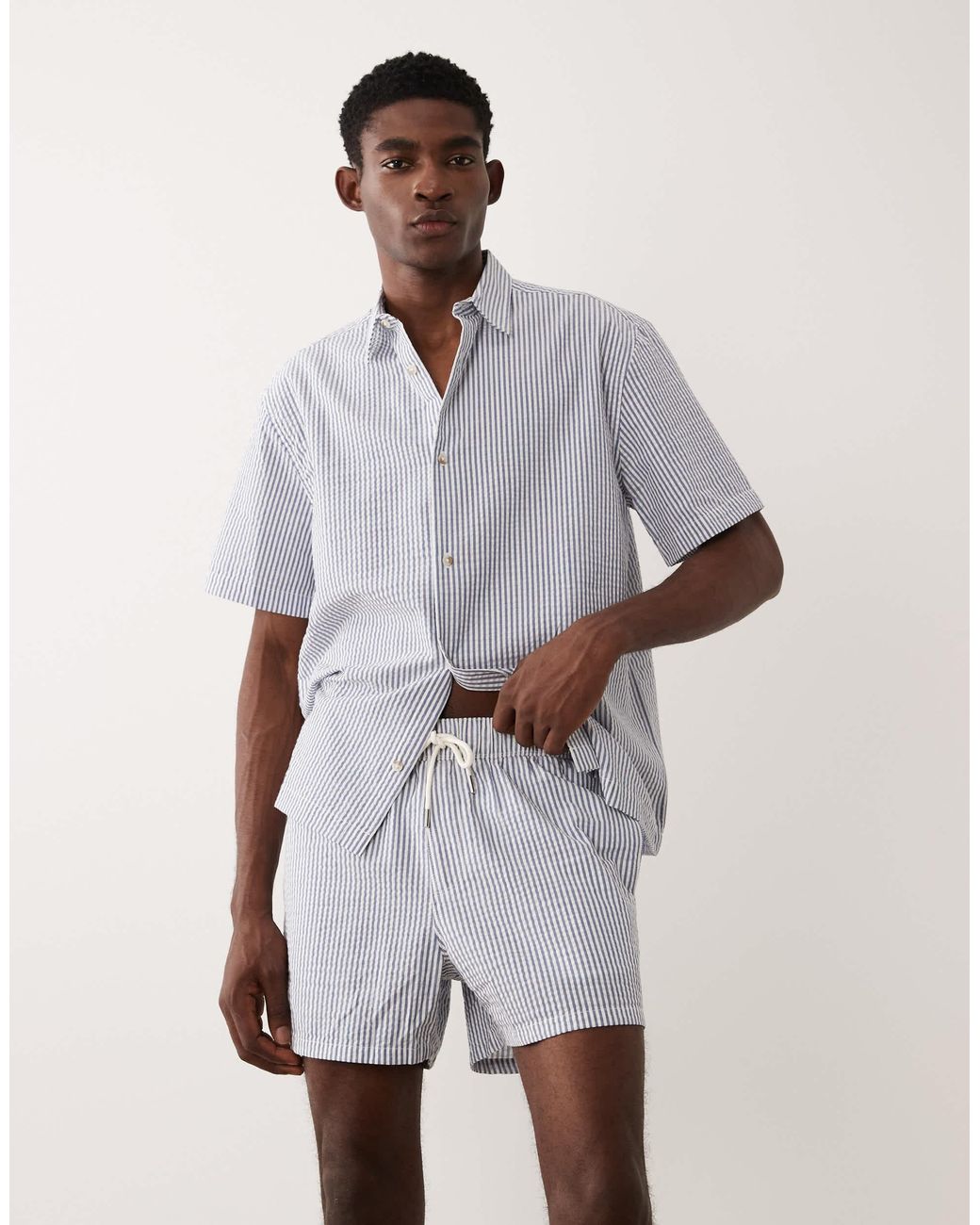 Short ASOS pour homme en coloris Blue