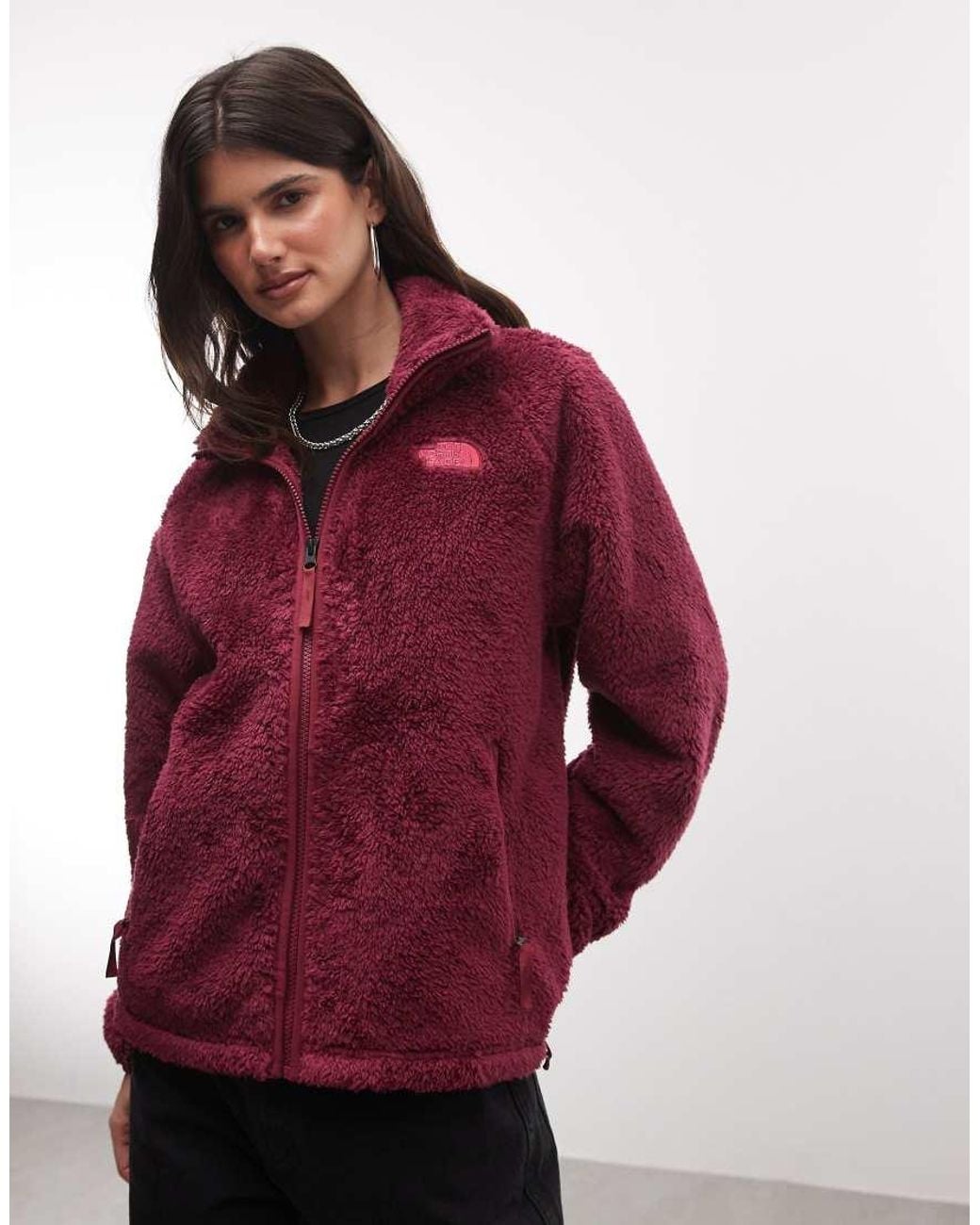 The North Face Red Osito Evolve Full Zip Jacket