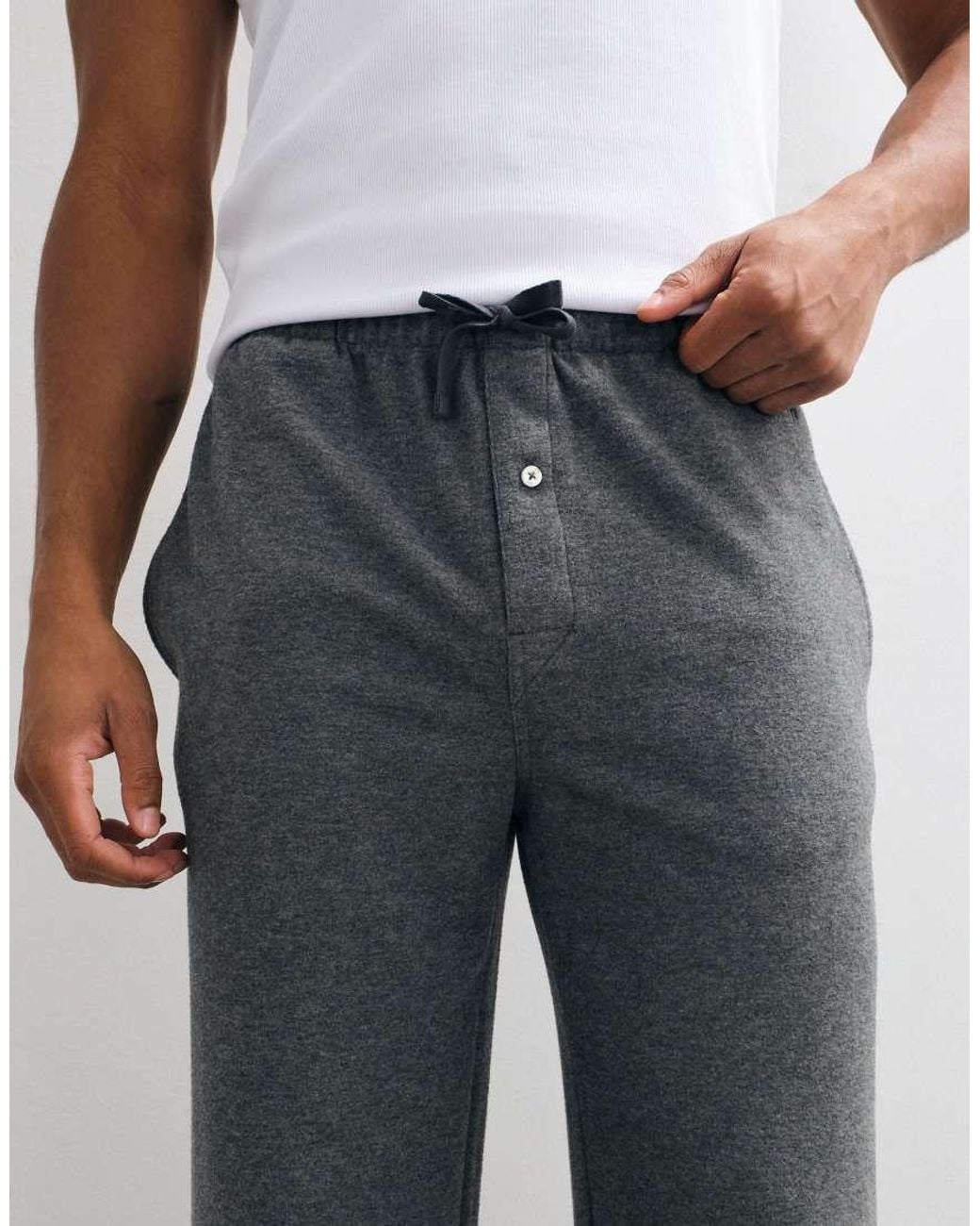 Polo Ralph Lauren Gray Lounge Knit Bottoms for men