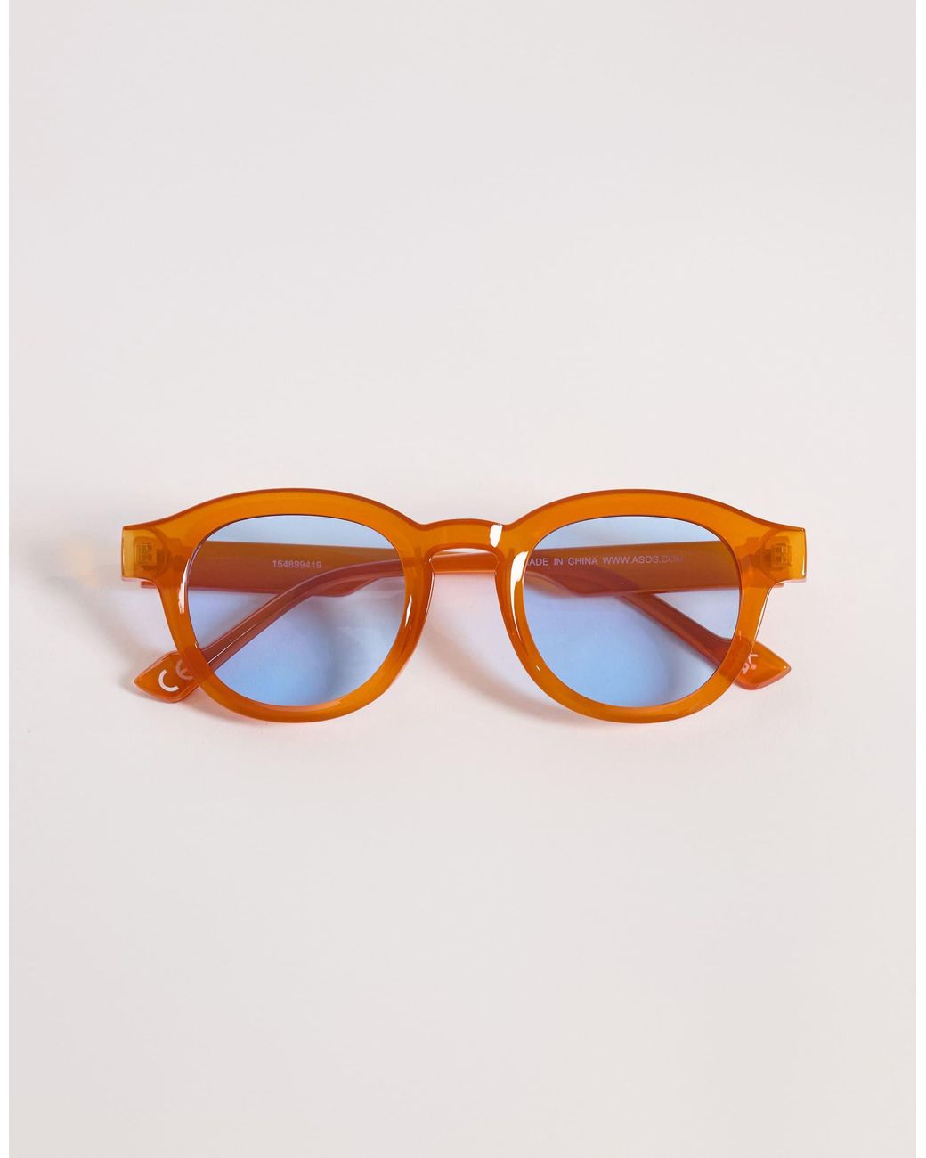 Lunettes ASOS pour homme en coloris Orange