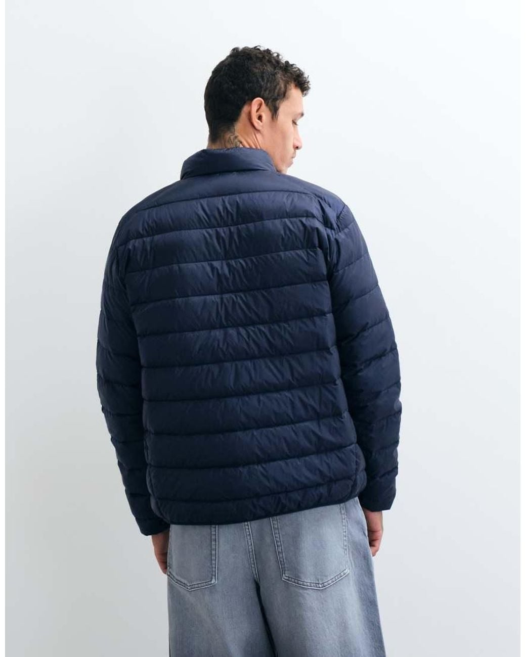 Jack & Jones Blue Down Puffer Jacket for men