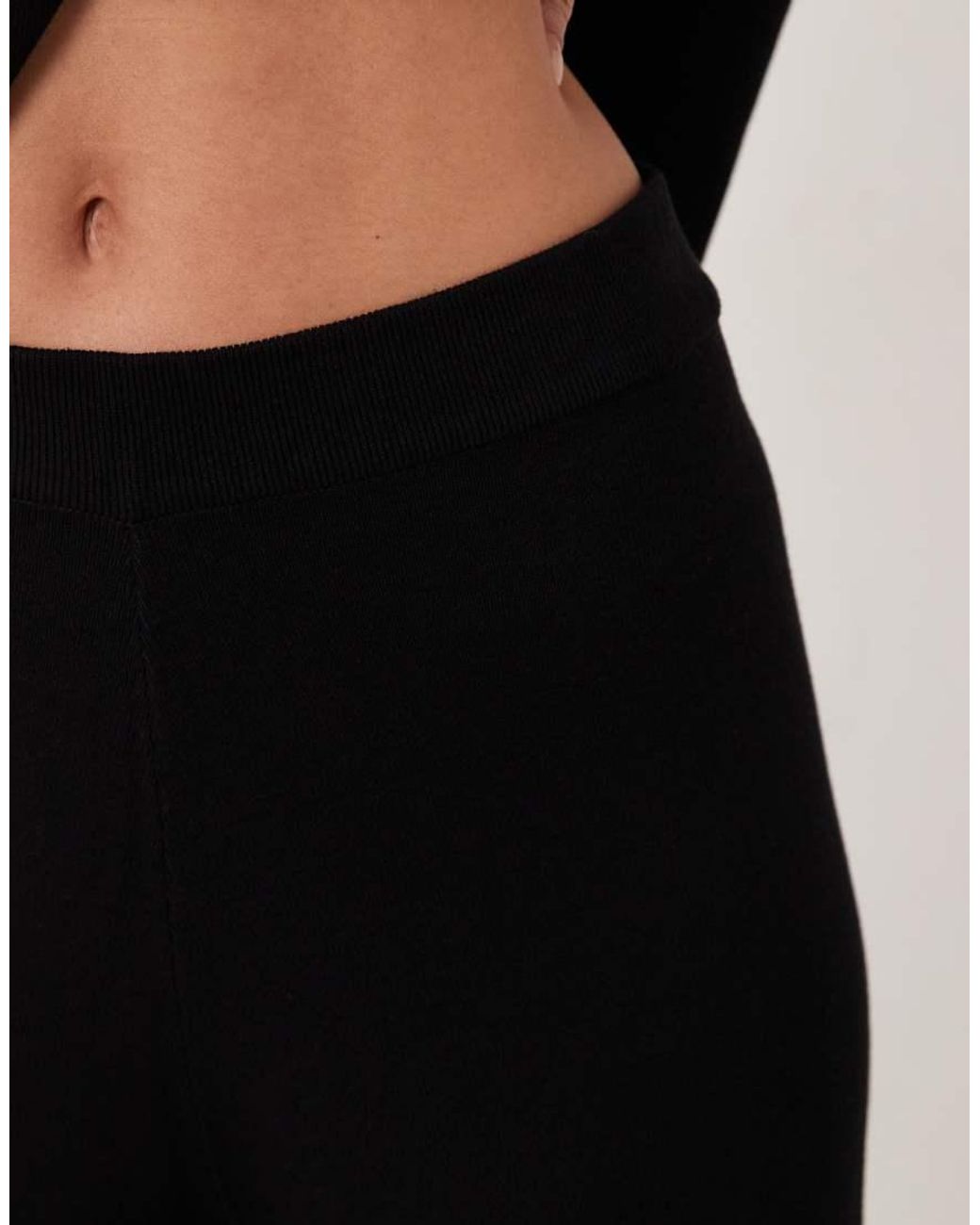 ASOS Blue Compact Knitted Straight Leg Trouser Co-Ord