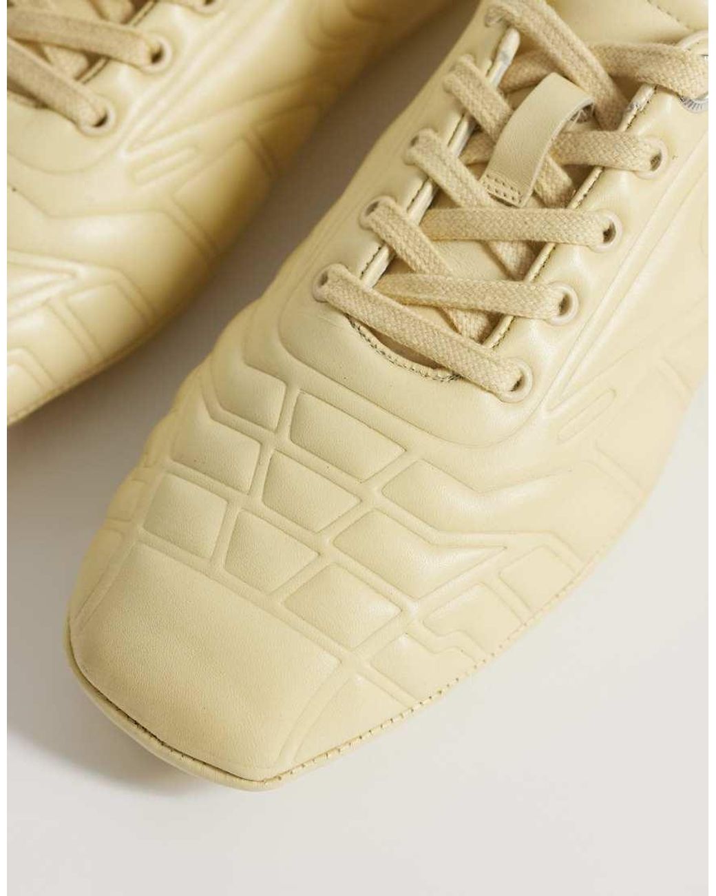 Bronx Natural Mad-dox Square Toe Trainers
