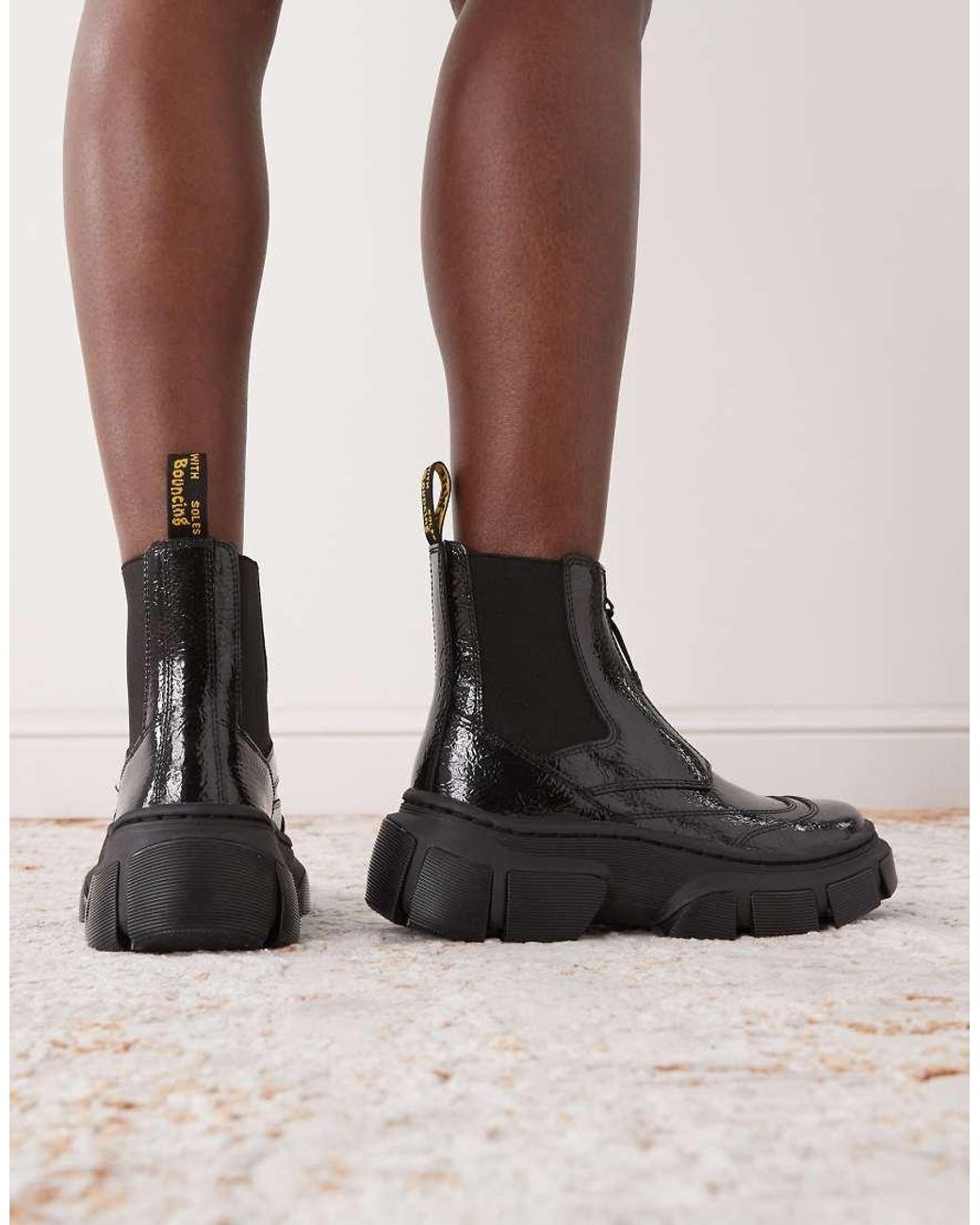 Dr. Martens Black Dmxl Chunky Chelsea Boot