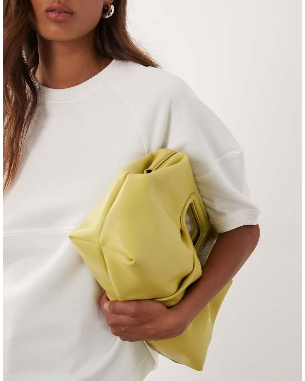 ASOS Natural Short Sleeve Top