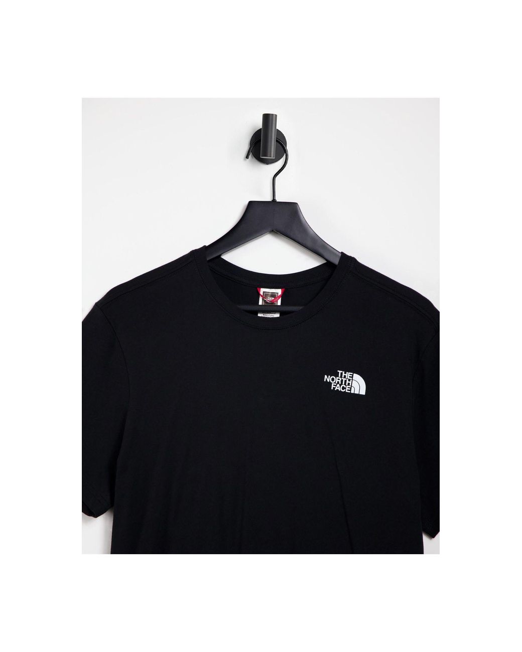 north face vertical t shirt