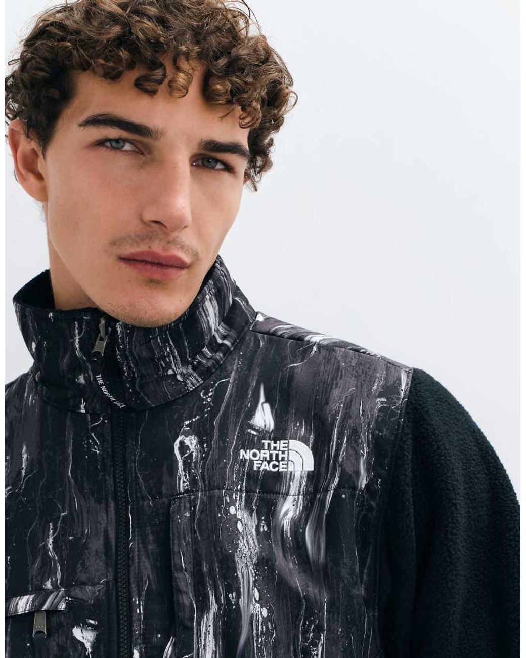 The North Face Blue Retro Denali Jacket for men