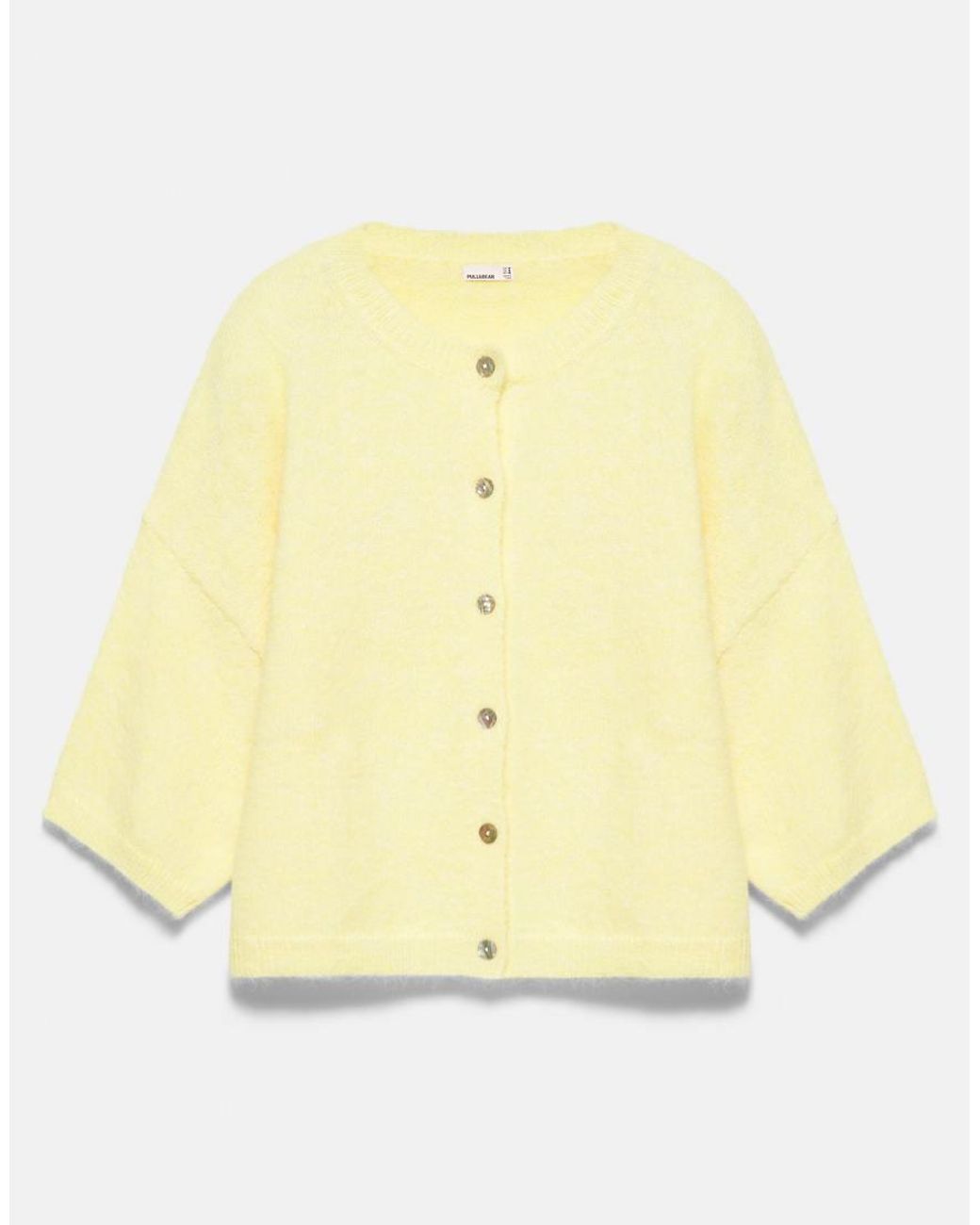 Pull&Bear Gray Short Sleeve Cardigan