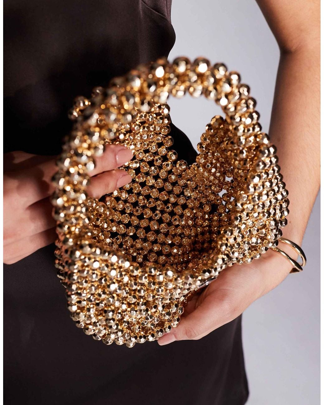 ASOS Metallic – clutch