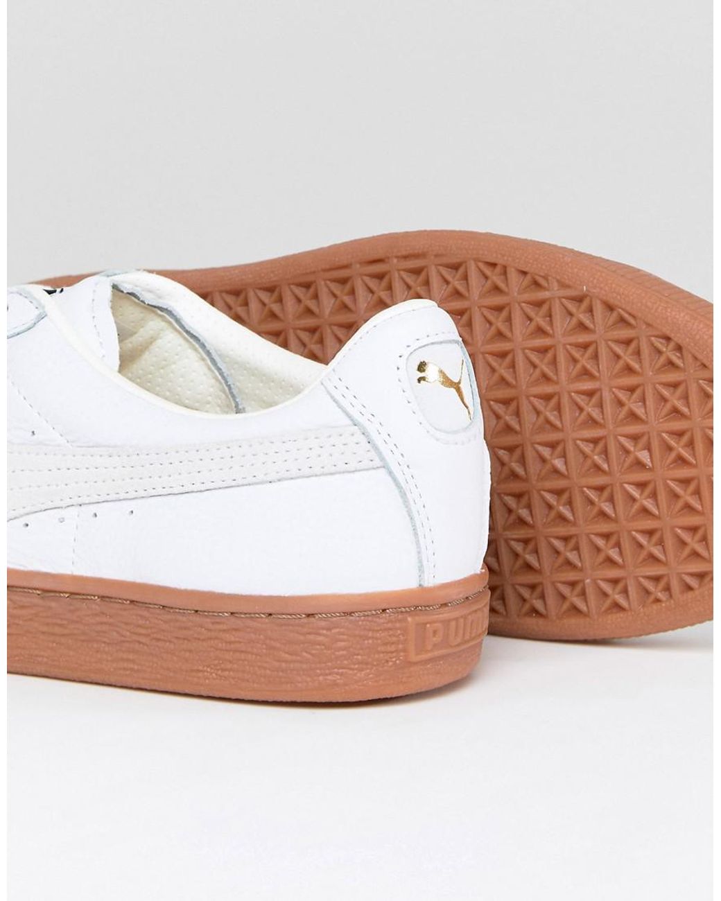 Baskets classiques avec semelle en gomme PUMA pour homme en coloris Blanc |  Lyst