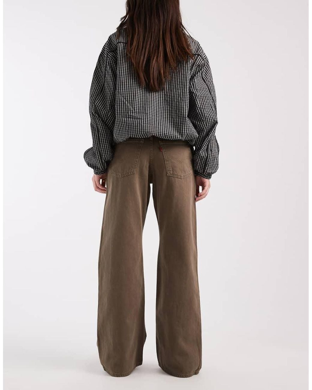 Levi's Gray Loose Bootcut Jeans