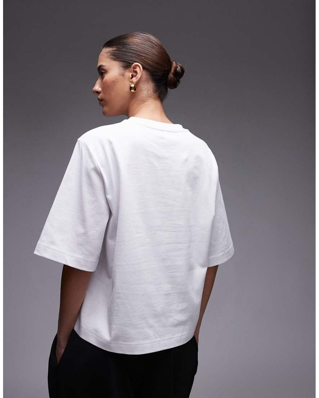 ARKET White Heavyweight Boxy T-Shirt