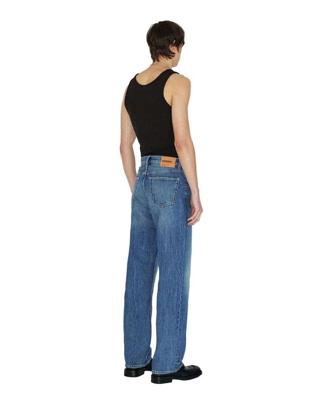 Dr. Denim Blue Omar Relaxed Fit Jeans for men