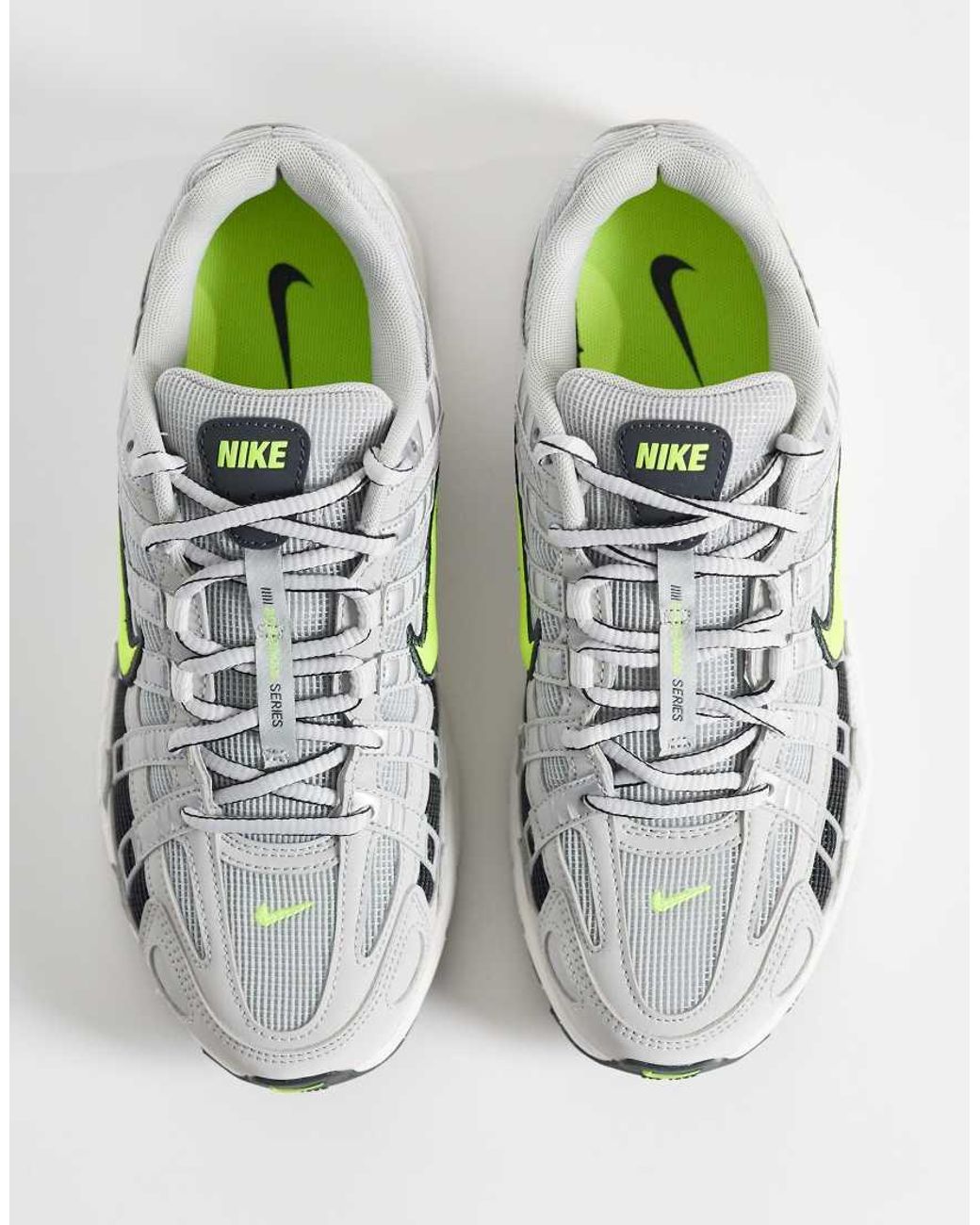 Nike White P-6000 Trainers for men