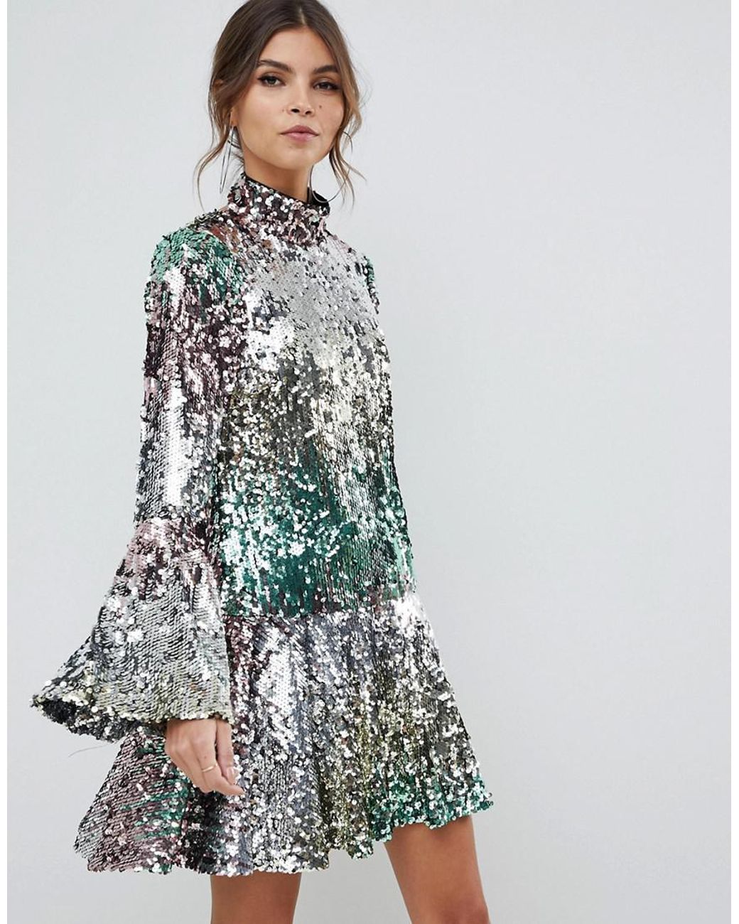 Asos rainbow dress sales