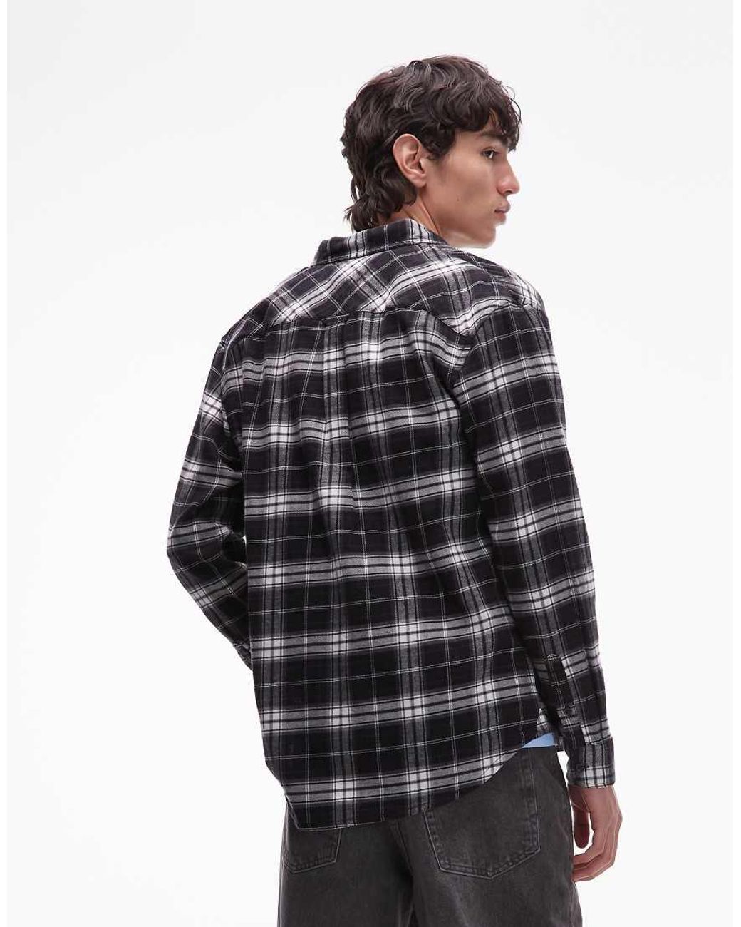 Tommy Hilfiger Blue Regular Flannel Shirt for men