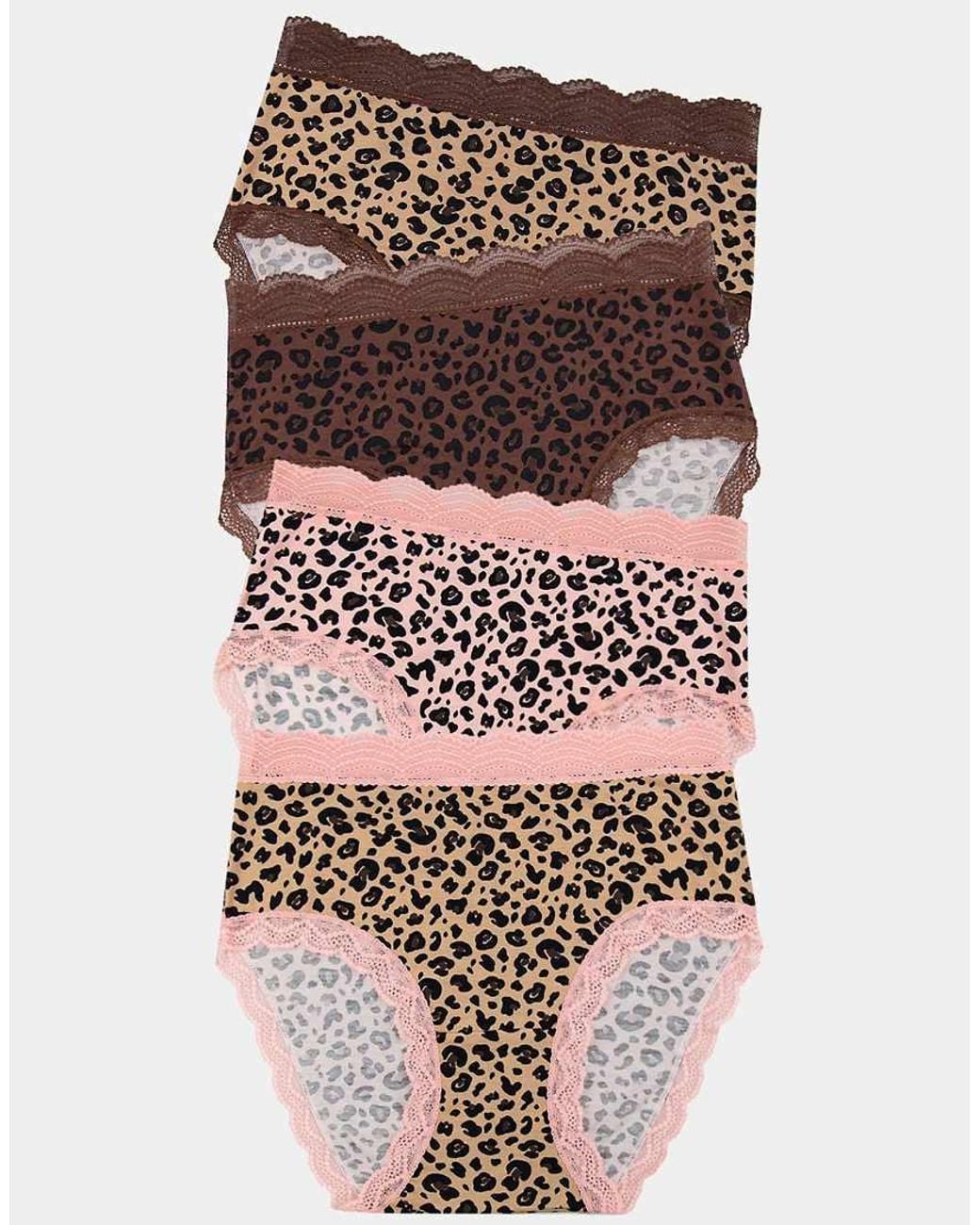 Stripe & Stare Multicolor High Rise Knicker Four Pack