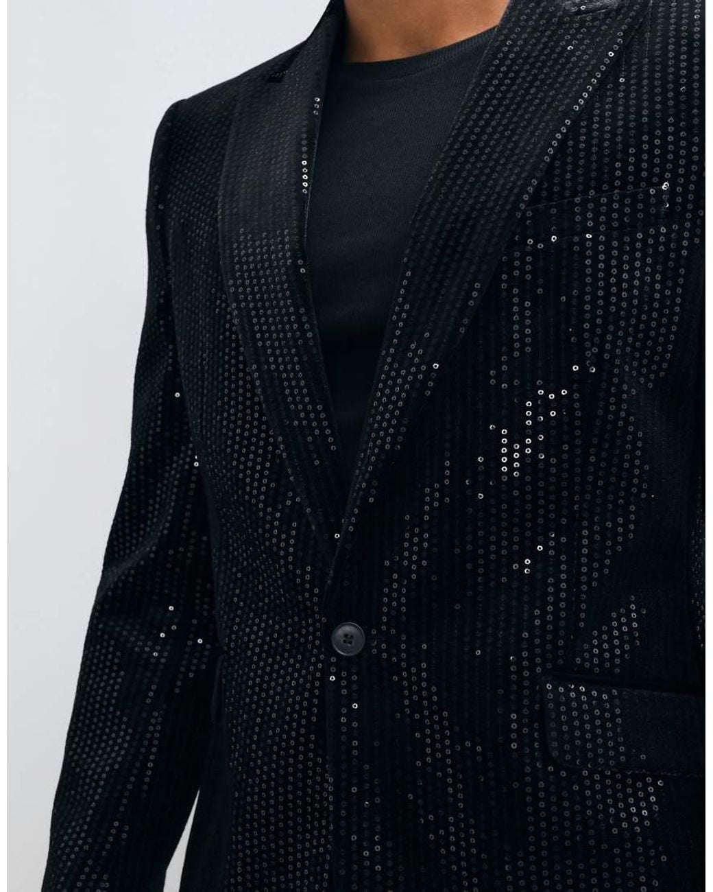ASOS Blue Slim Suit Jacket for men