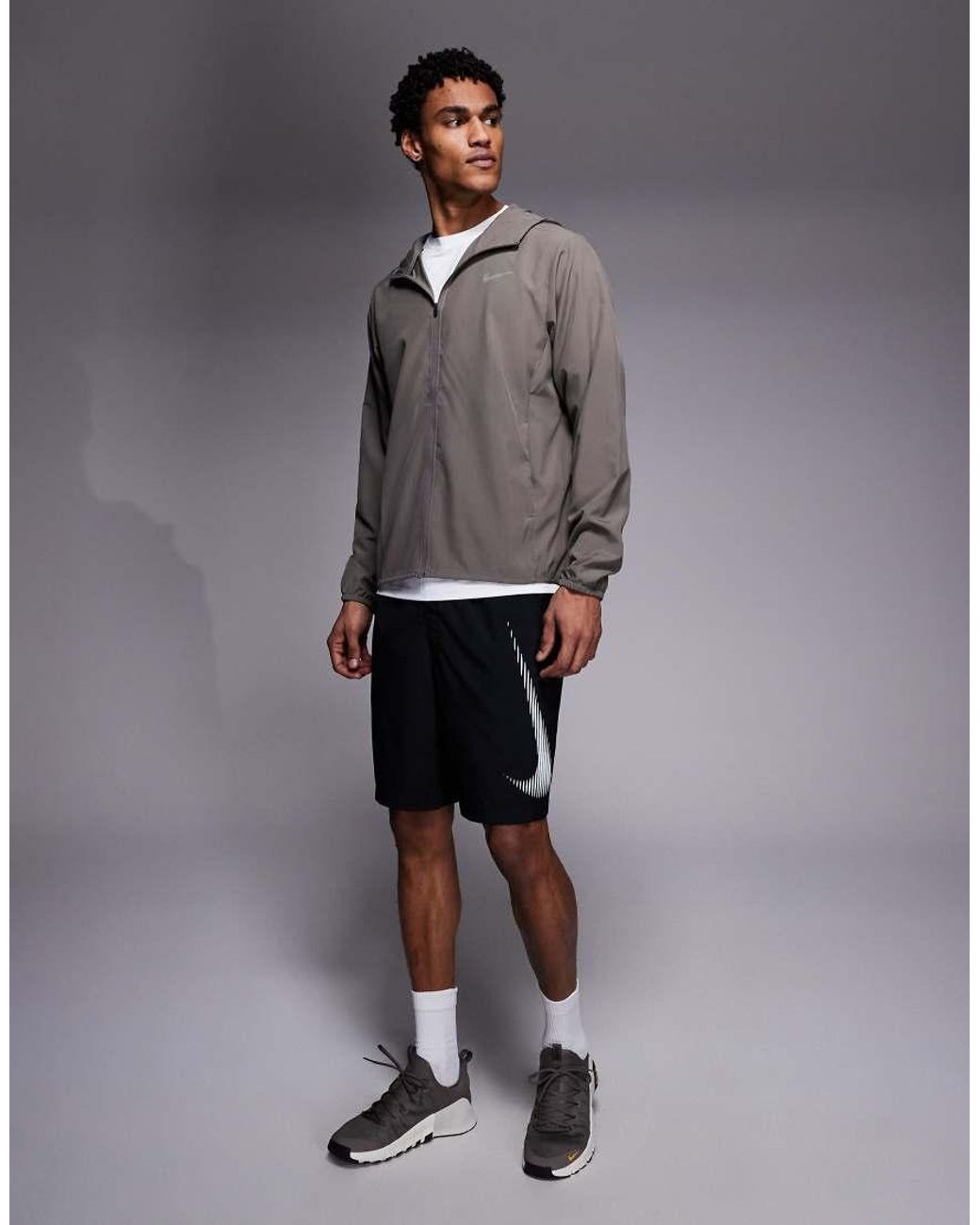 Chaqueta Con Cremallera Form Dri-Fit De Nike de hombre de color Gray