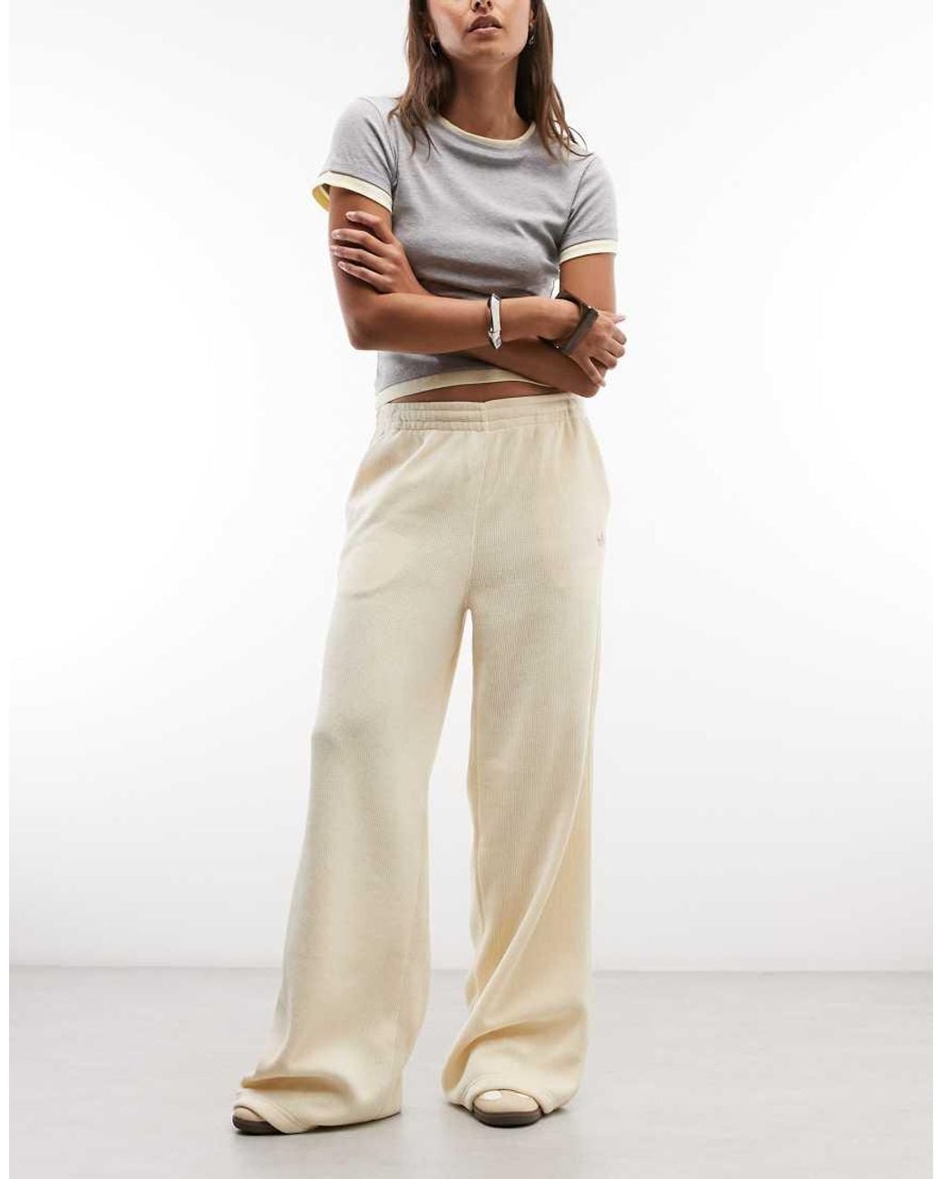 Adidas Originals Natural Chenille Trousers