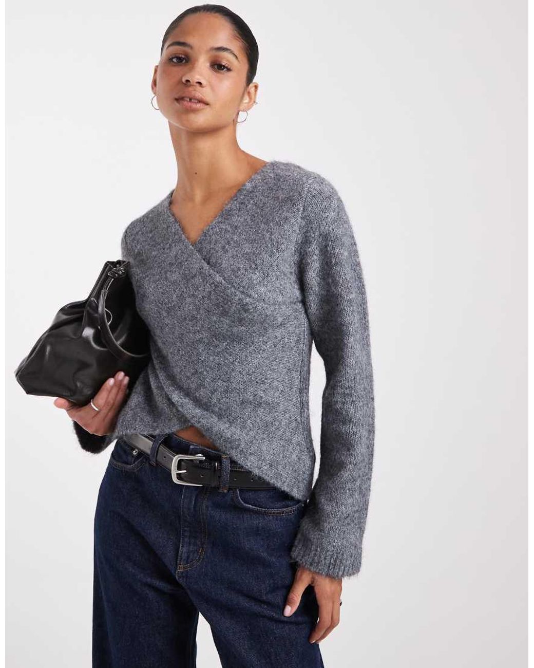ONLY Overslagtrui in het Blue