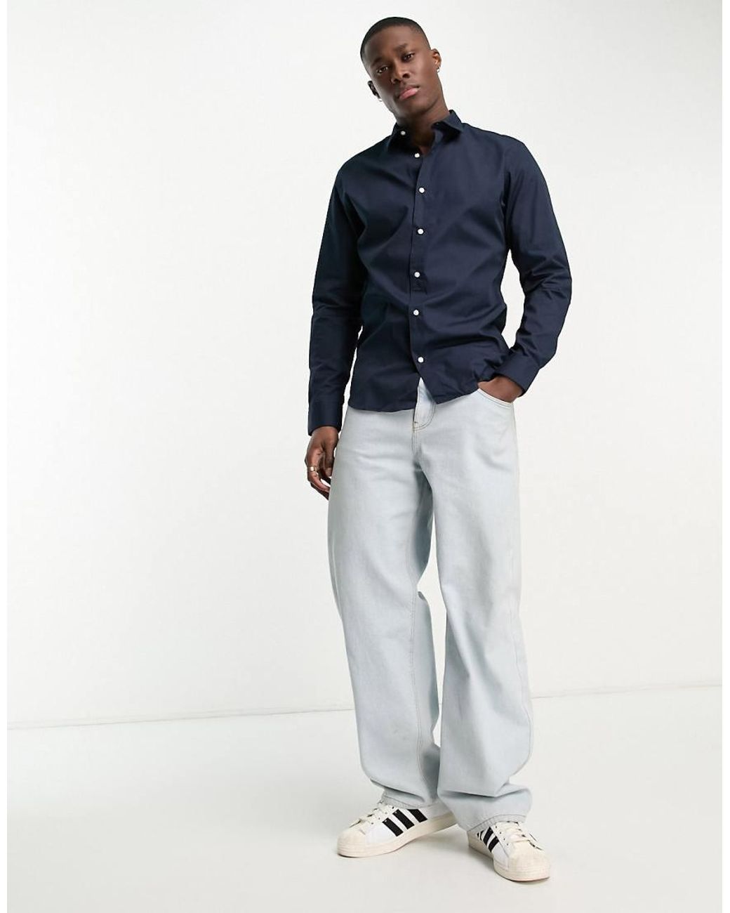 Jack & Jones Blue Originals Smart Shirt for men