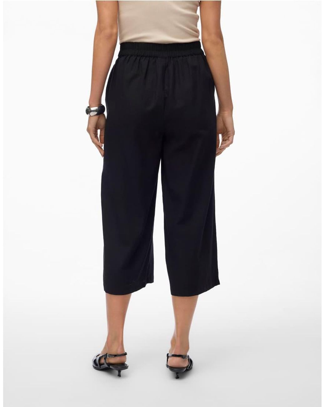 Vero Moda Blue Culotte Trousers