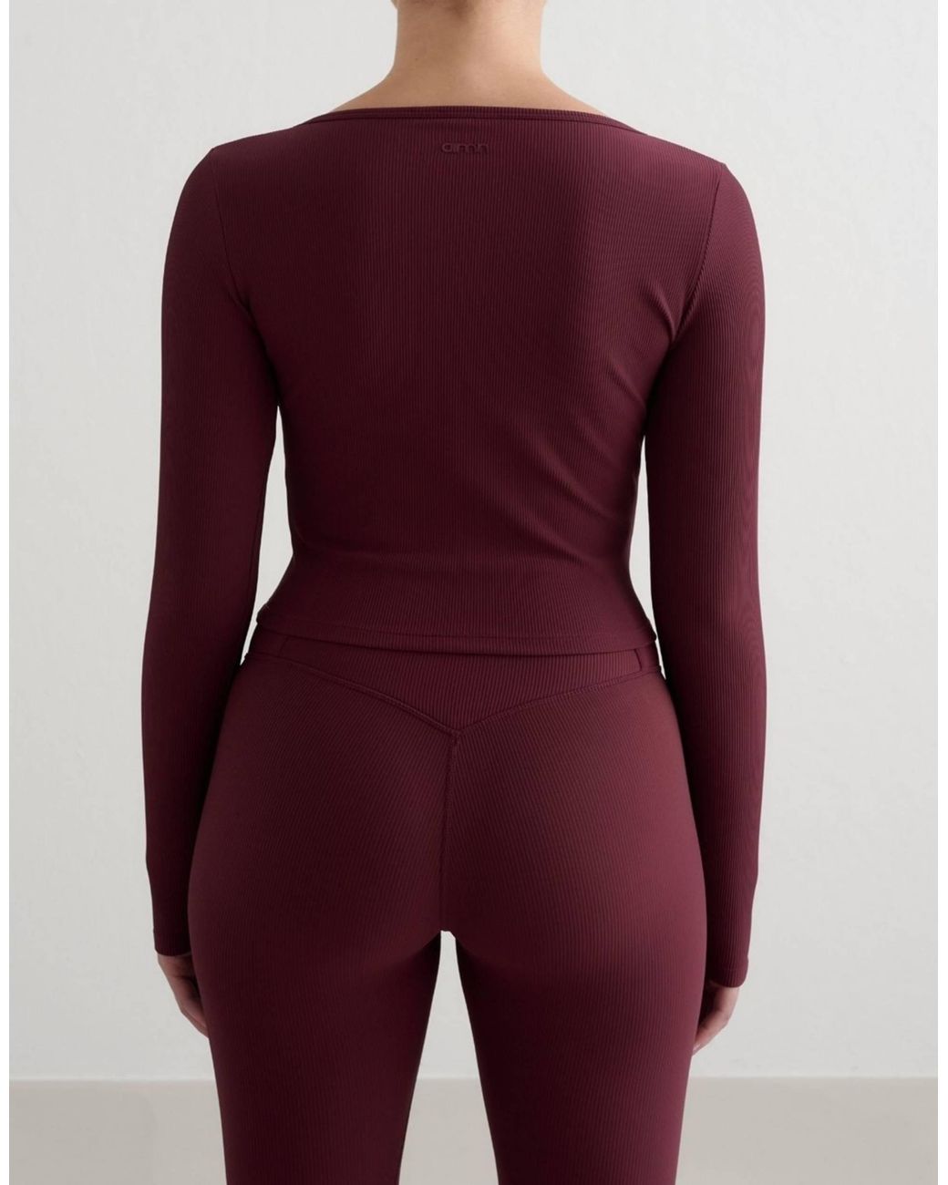Aim'n Red – gerippte performance-strickjacke