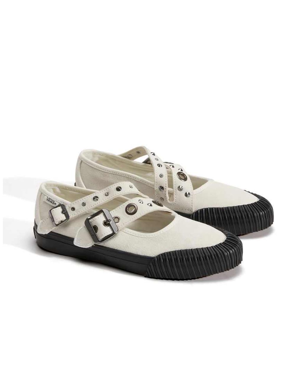 Vans White Mary Jane Straps