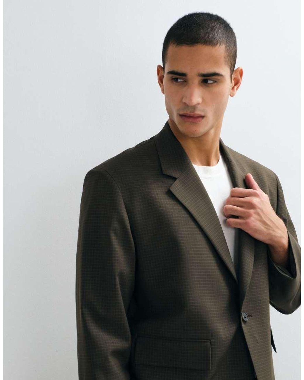 ASOS Black Boxy Suit Jacket for men